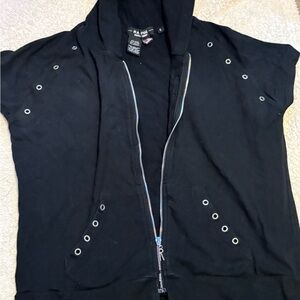 & Other Stories Black Blazer with Silver Accents